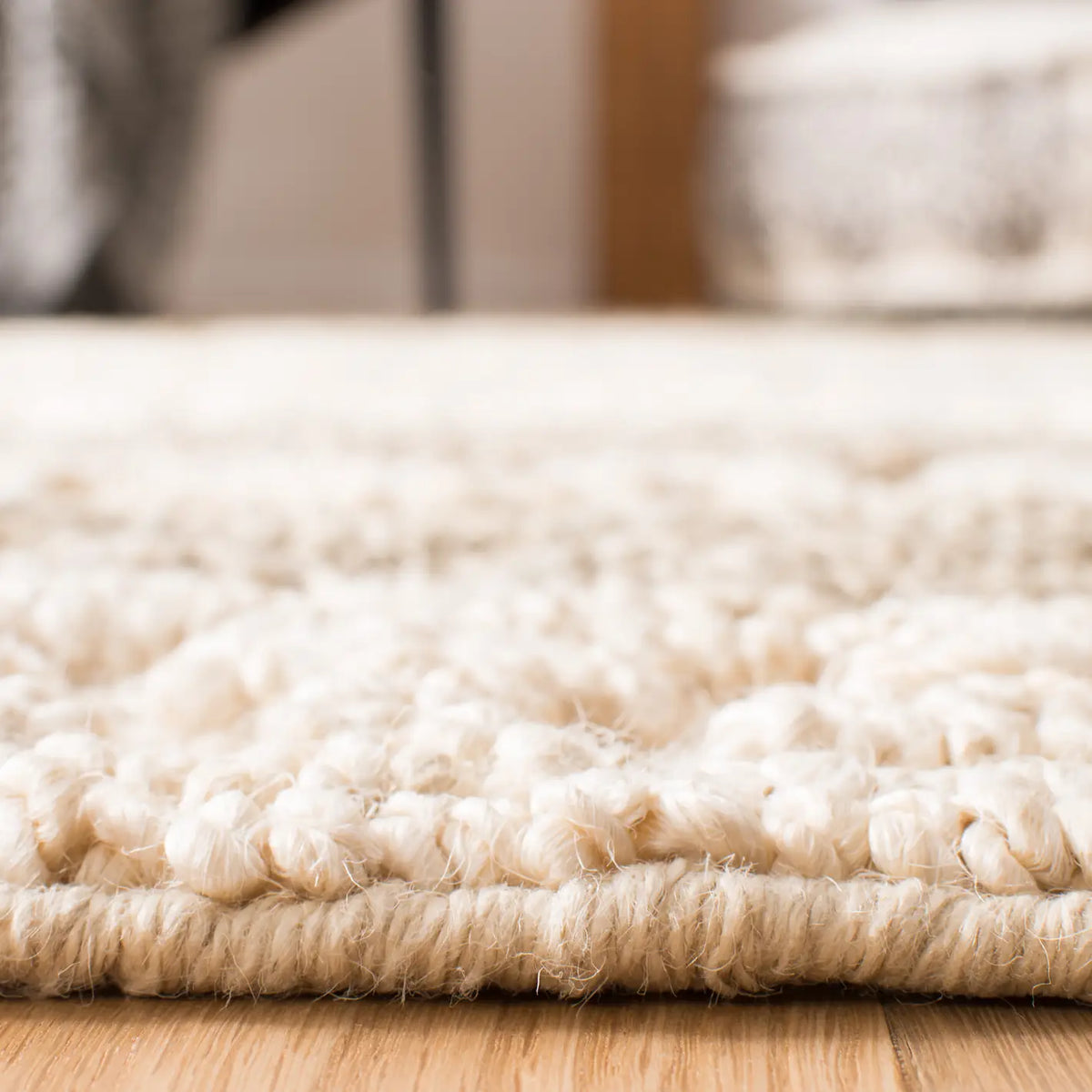 Safavieh Natural Fiber 4'-0" x 6'-0" Rug in Green / Ivory