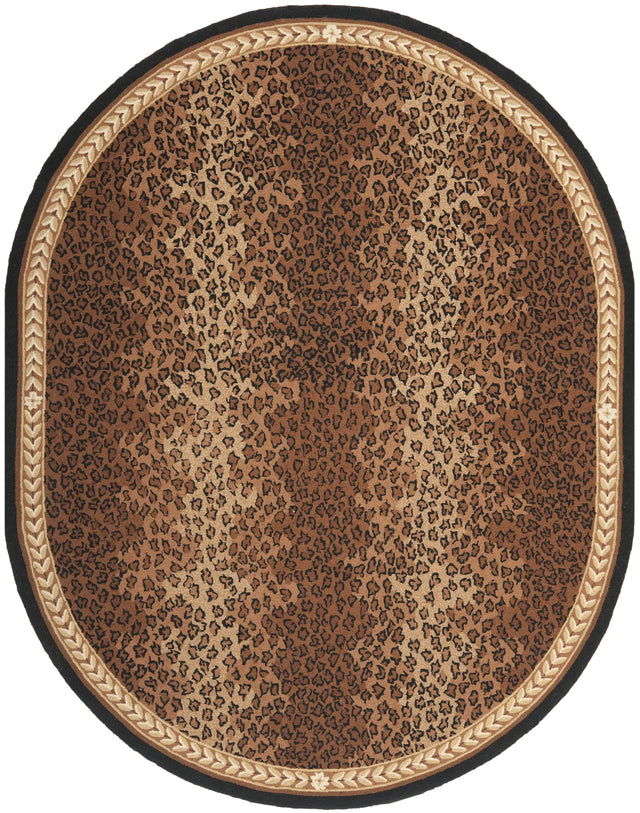 Safavieh Chelsea 7'-6" x 9'-6" Rug in Black / Brown