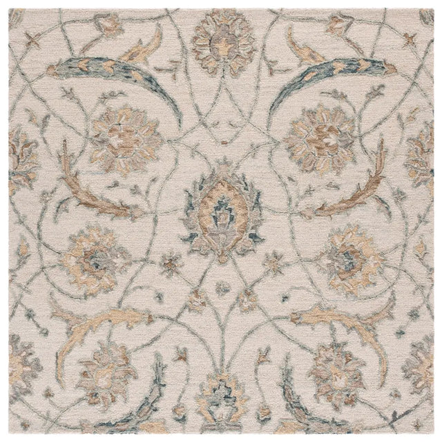 Safavieh Metro 6'-0" x 6'-0" Rug in Ivory / Grey