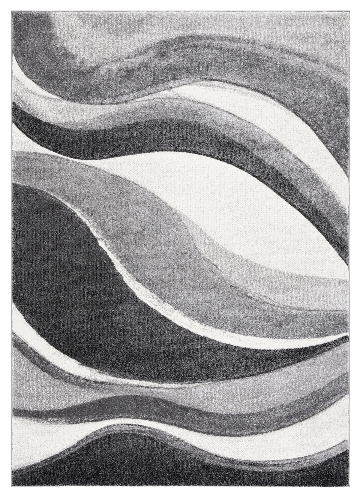 Safavieh Hollywood 4'-0" x 6'-0" Rug in Grey / Ivory