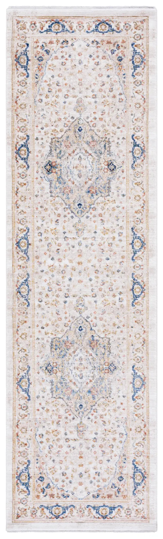 Safavieh Ellwood 2'-3" x 8'-0" Rug in Ivory / Blue