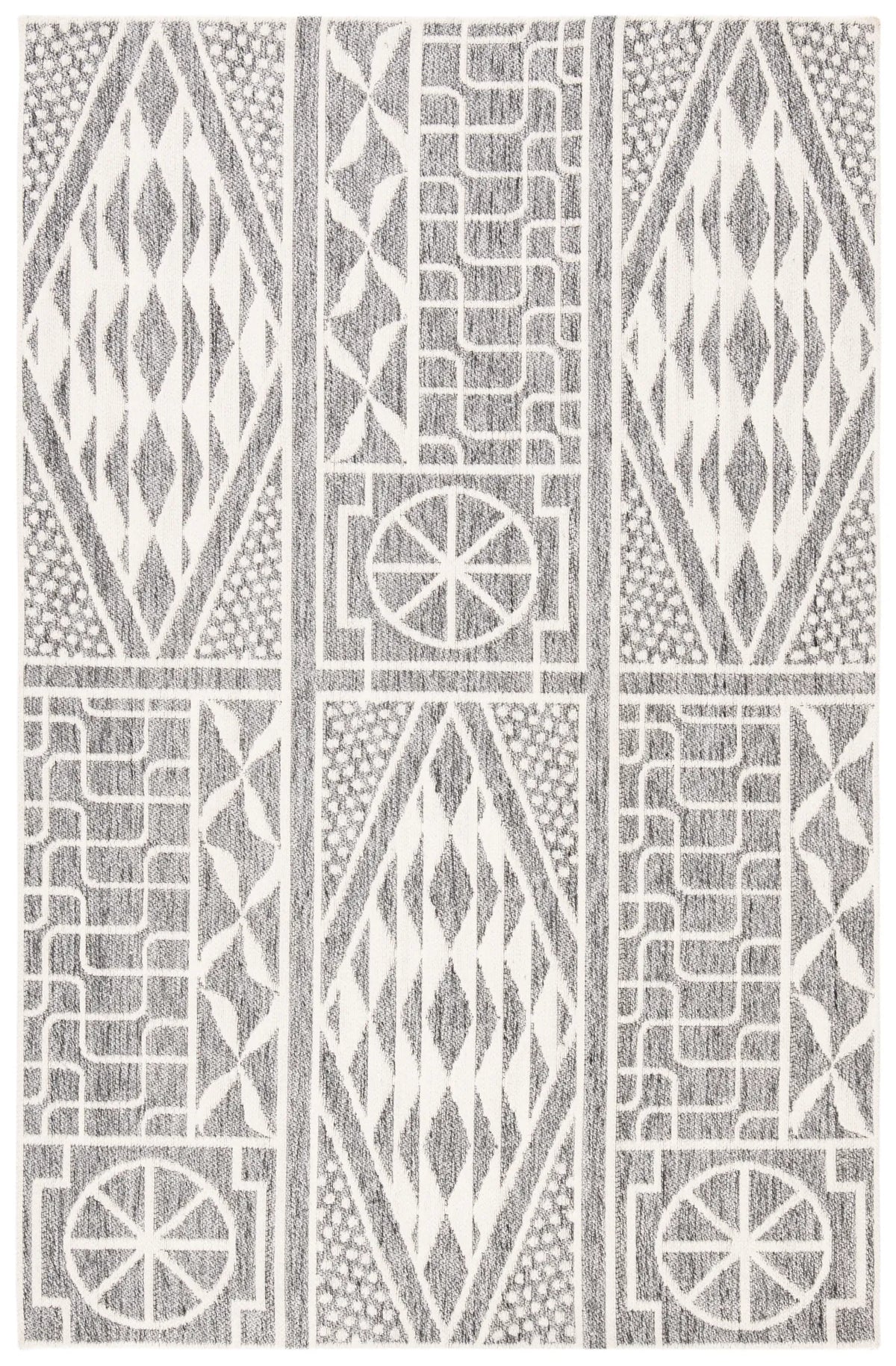 Safavieh Marbella 3'-0" x 5'-0" Rug in Grey / Ivory