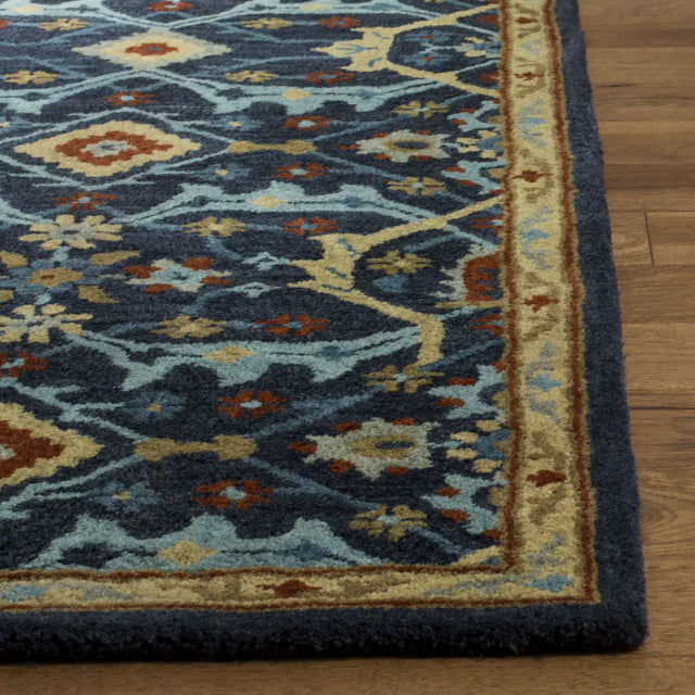 Safavieh Heritage 5'-0" x 8'-0" Rug in Navy / Multi