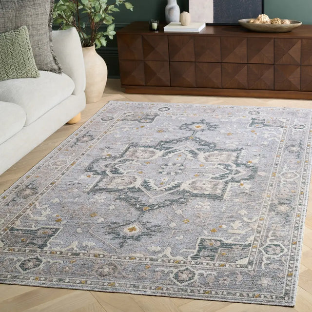 Safavieh Miranda 5'-0" x 8'-0" Rug in Grey / Ivory Beige