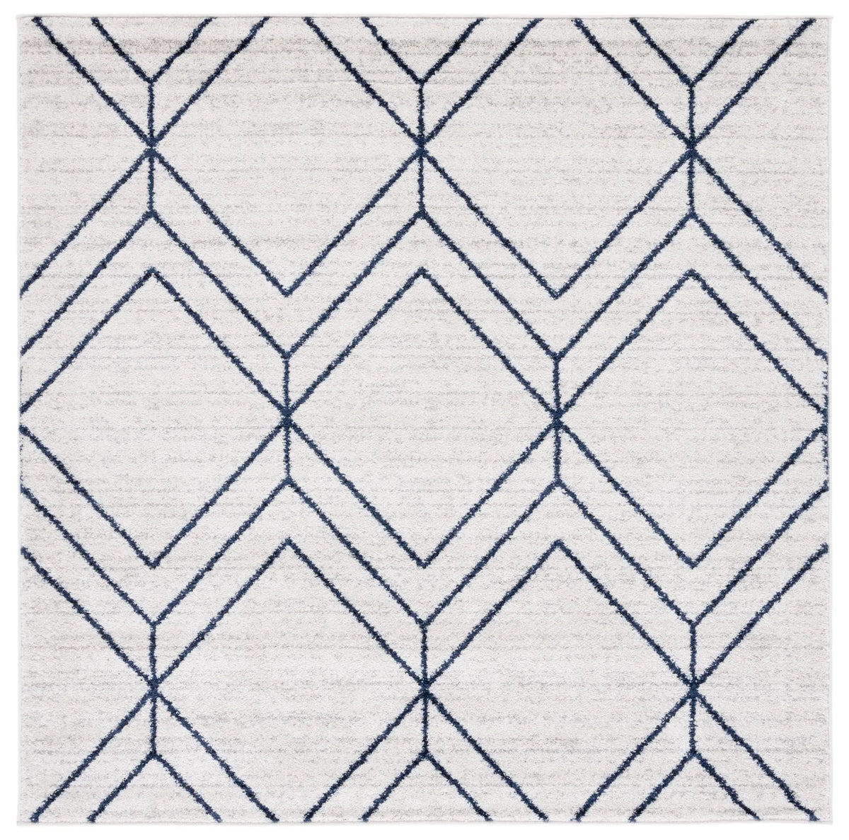 Safavieh Adirondack 6'-0" x 6'-0" Rug in Light Grey / Navy