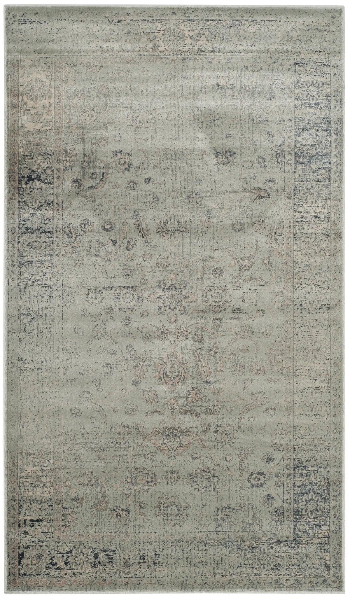 Safavieh Vintage 3'-3" x 5'-7" Rug in Light Blue