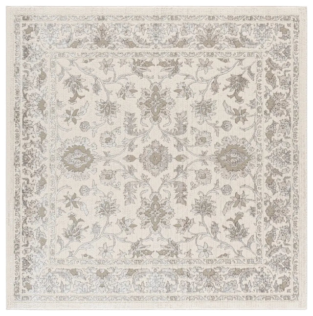 Safavieh Spectrum 6'-7" x 6'-7" Rug in Ivory / Grey