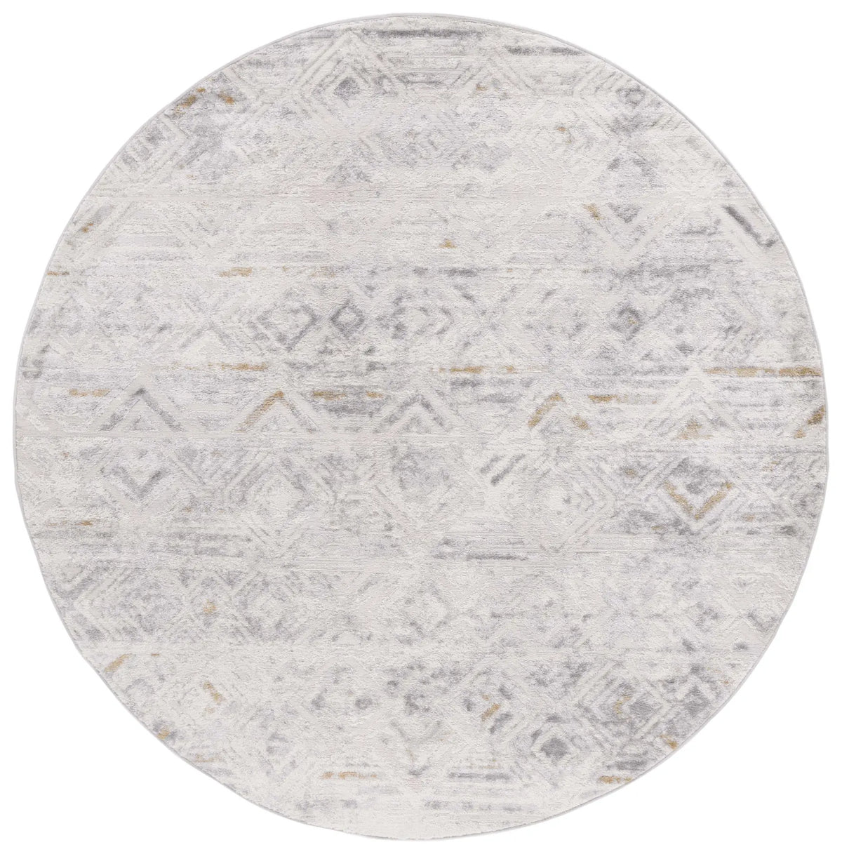 Safavieh Palma 6'-7" x 6'-7" Rug in Beige / Light Grey