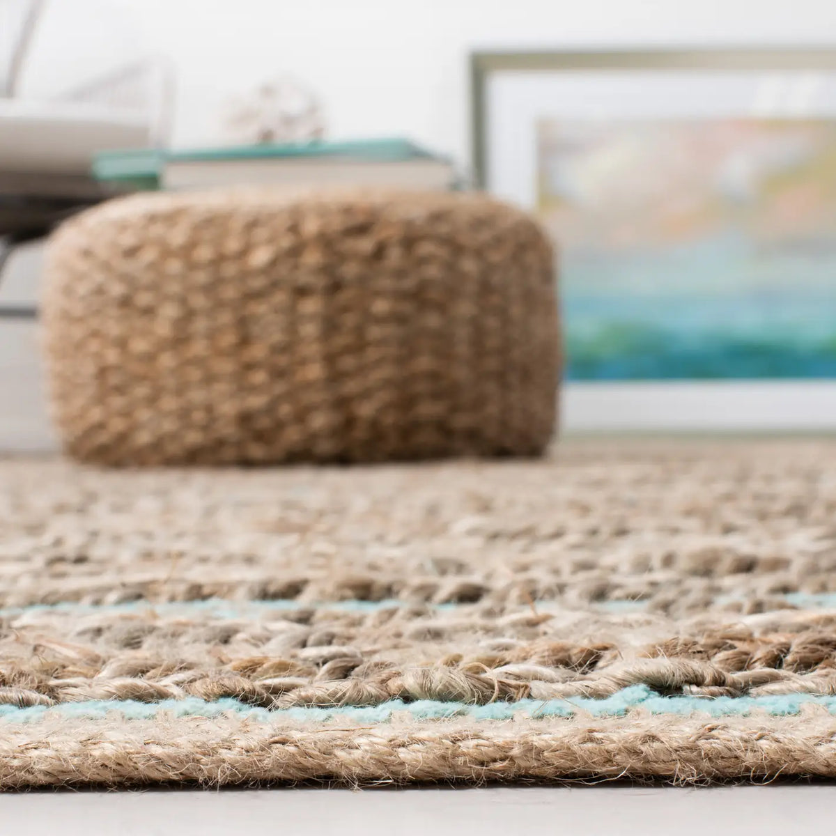 Safavieh Cape Cod 4'-0" x 6'-0" Rug in Aqua