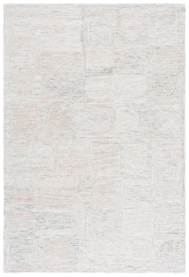 Safavieh Harvest 4'-0" x 6'-0" Rug in Grey / Rust