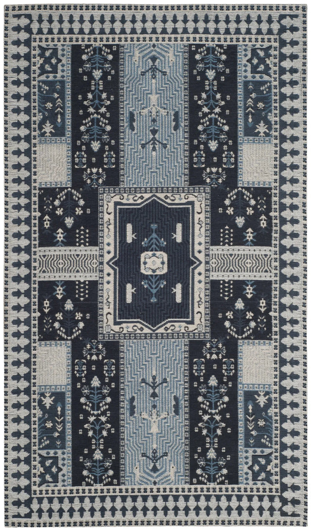 Safavieh Classic Vintage 3'-0" x 5'-0" Rug in Navy / Light Blue