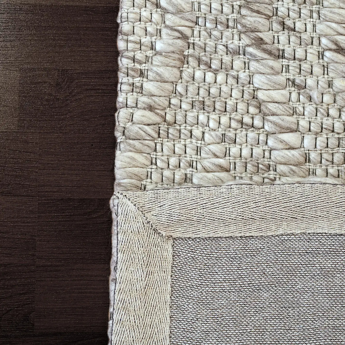 Dynamic Rugs Grove 6213 Mix Grey Rugs - Corner