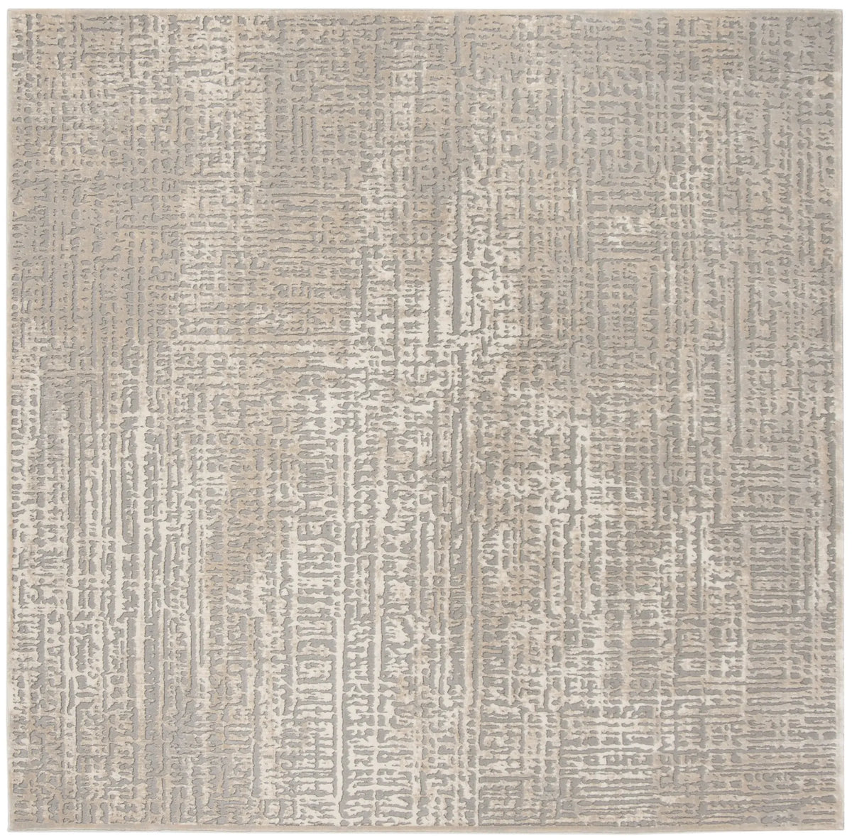 Safavieh Meadow 6'-7" x 6'-7" Rug in Ivory / Grey