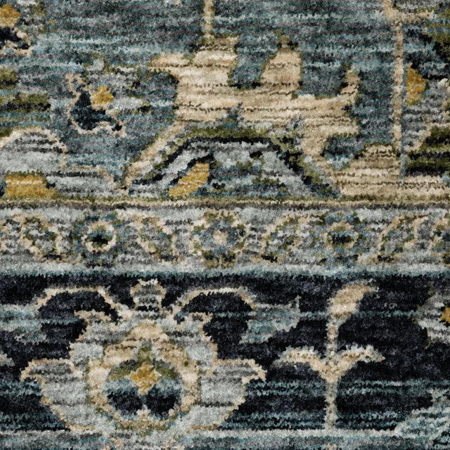 Oriental Weavers Sphinx Aberdeen 051G1 Blue/Beige Rugs - room scene 2