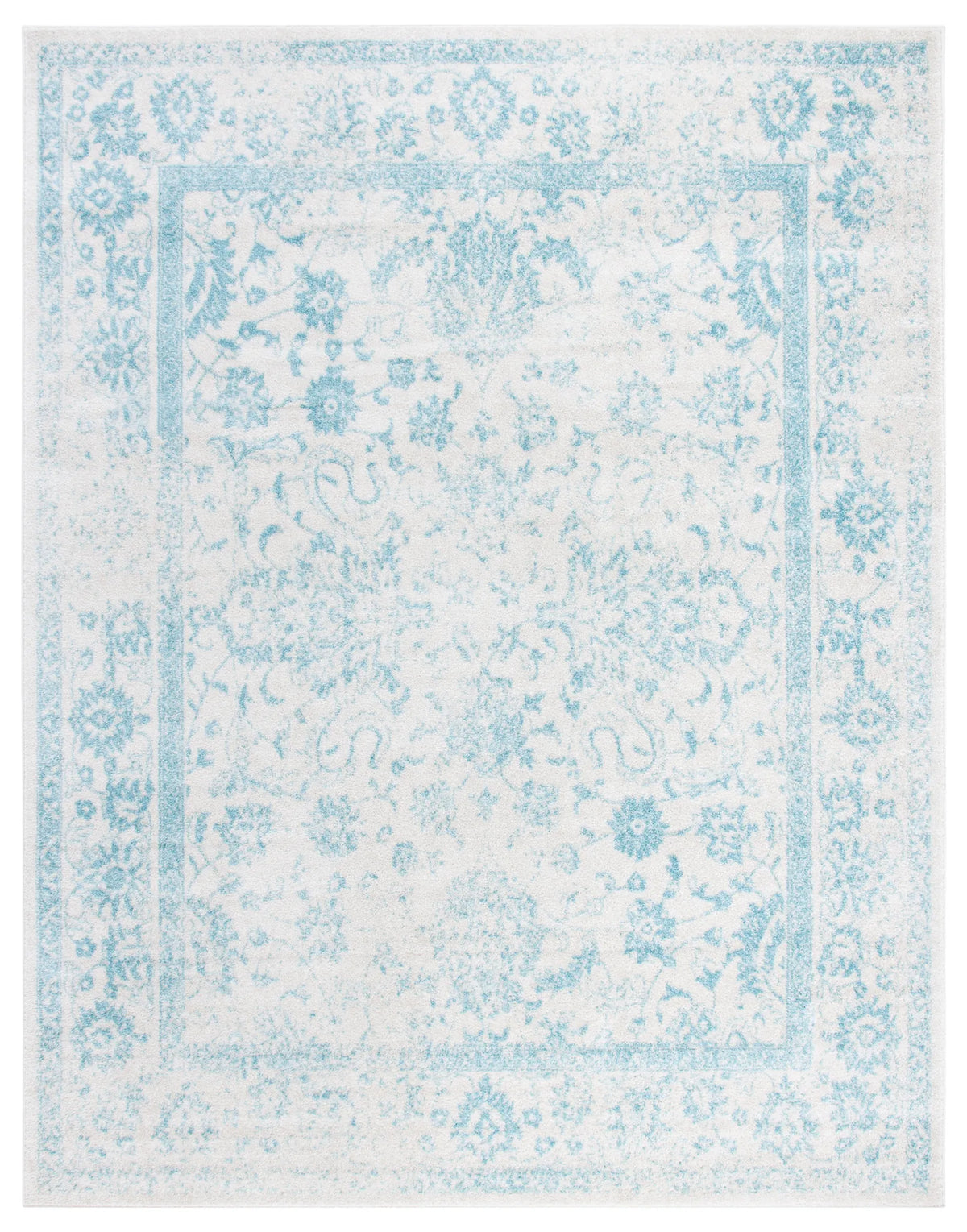 Safavieh Adirondack 10'-0" x 14'-0" Rug in Ivory / Light Blue