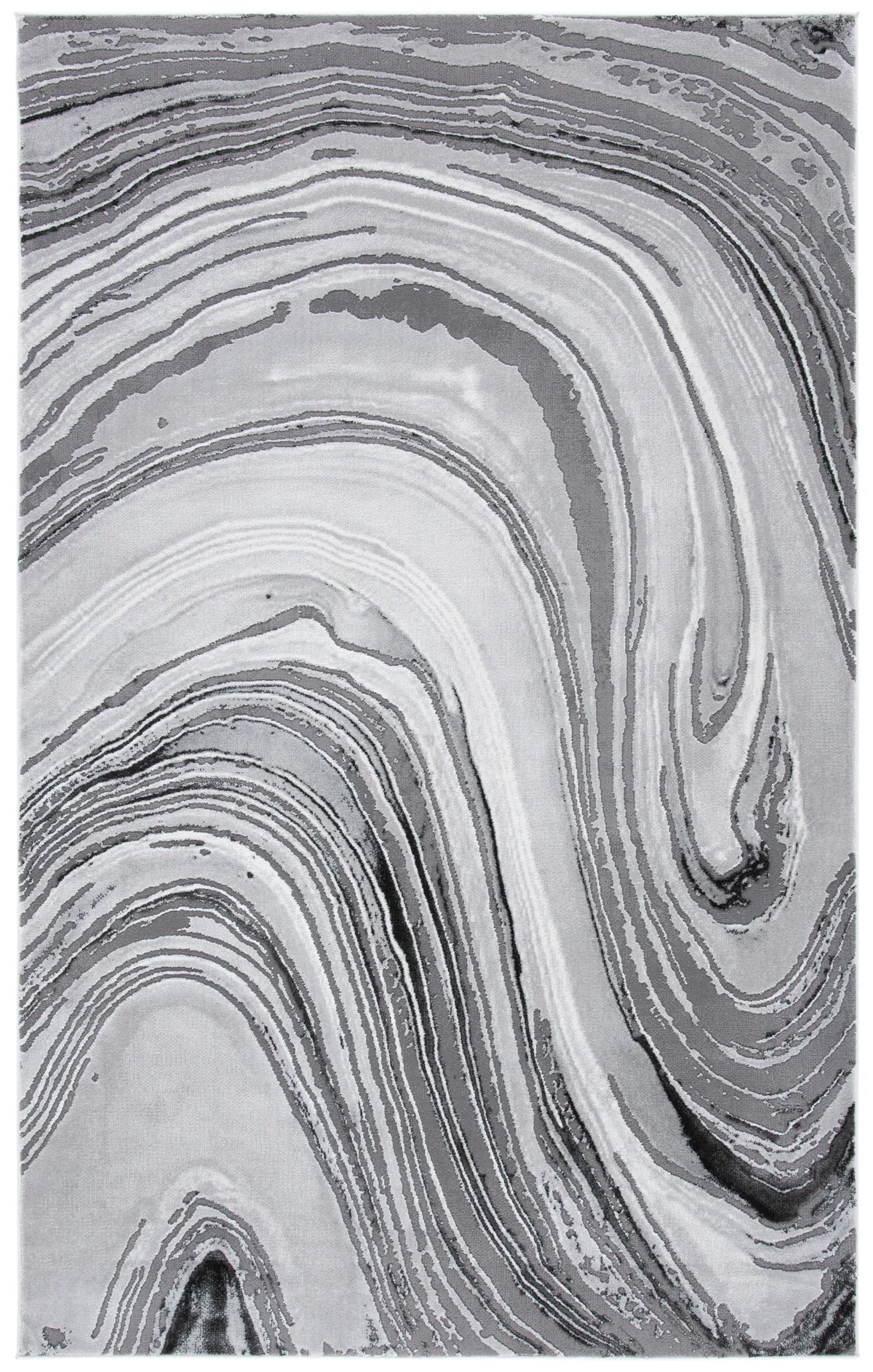Safavieh Craft 4'-0" x 6'-0" Rug in Light Grey / Grey