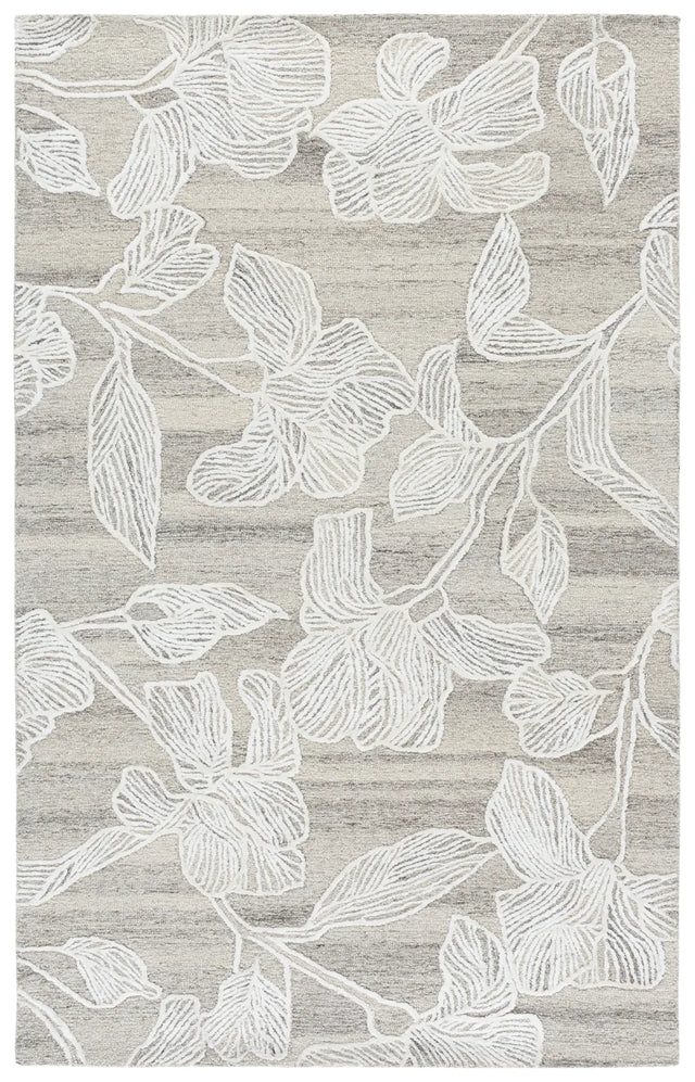 Safavieh Glamour 5'-0" x 8'-0" Rug in Light Brown / Ivory