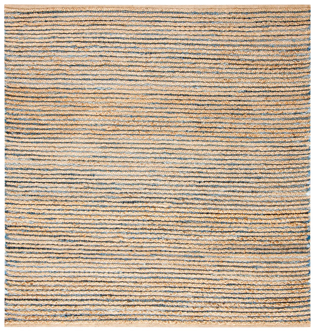 Safavieh Cape Cod 6'-0" x 6'-0" Rug in Natural / Blue