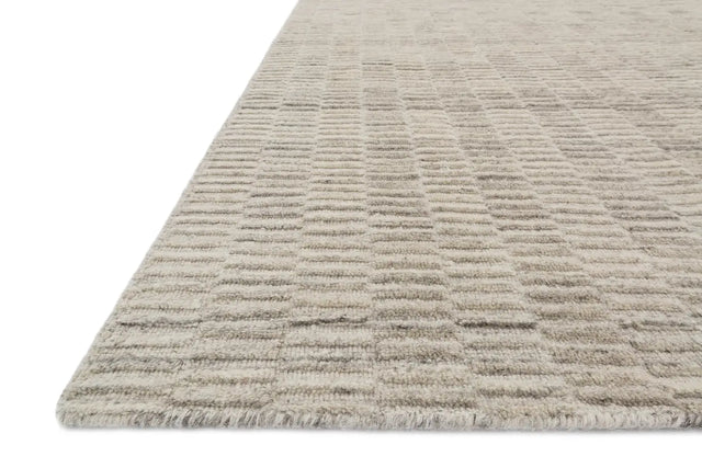 Loloi Hadley HD-04 Oatmeal Rugs - rug corner