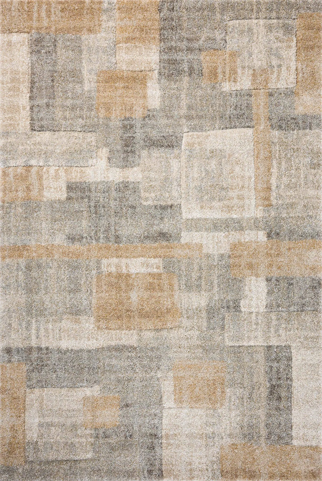 Loloi Silas Sla-06 Stone/Wheat Rug - main flat