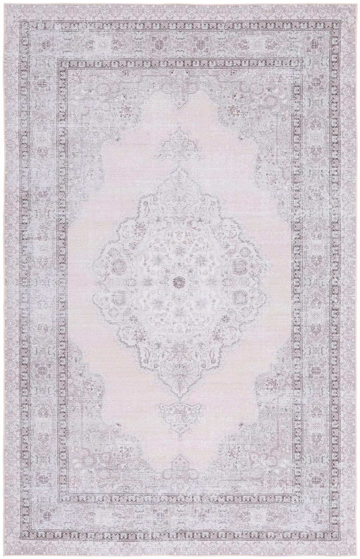 Safavieh Tucson 4'-0" x 6'-0" Rug in Beige / Light Green