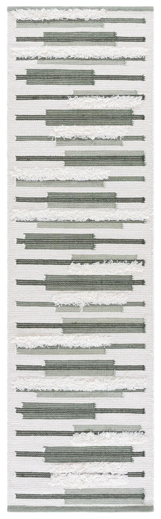 Safavieh Kenya 2'-3" x 8'-0" Rug in Sage / Ivory