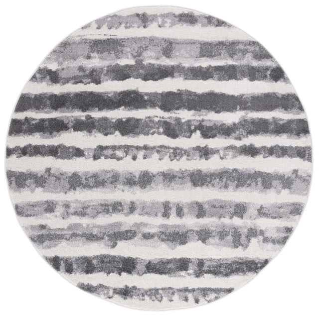 Safavieh Adirondack 6'-0" x 6'-0" Rug in Ivory / Charcoal