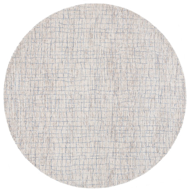 Safavieh Abstract 6'-0" x 6'-0" Rug in Ivory / Light Blue