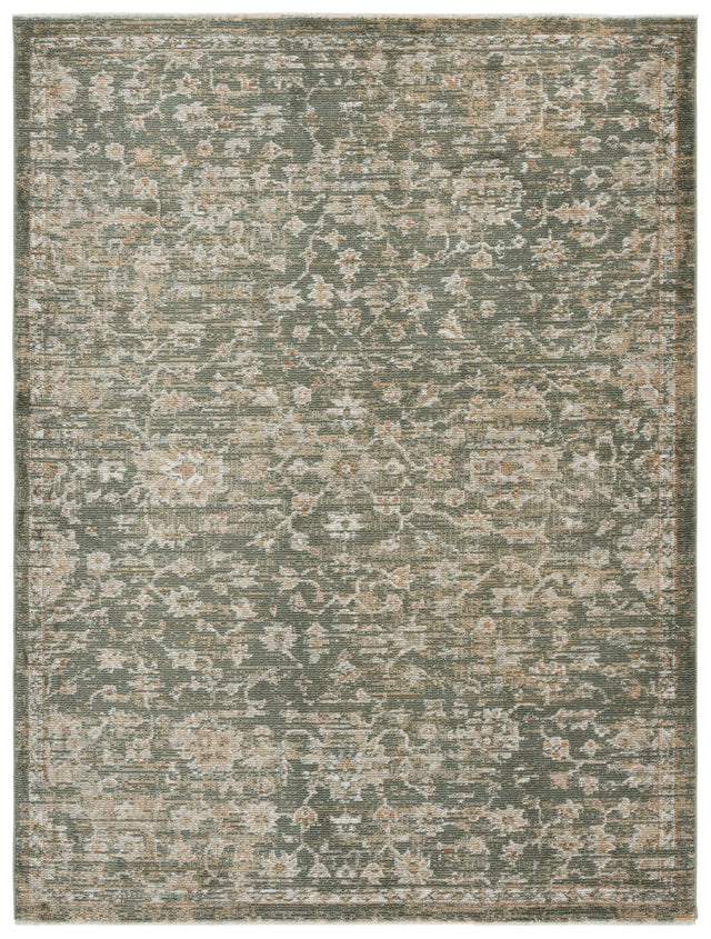 Safavieh Hazel 500 4'-0" x 6'-0" Rug in Green / Beige