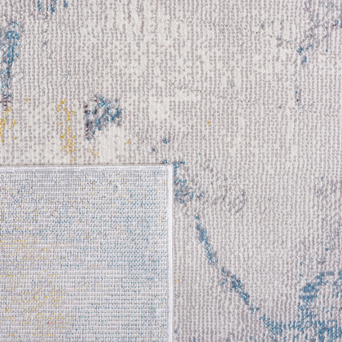 Safavieh Art Studio 4'-0" x 6'-0" Rug in Ivory / Light Blue