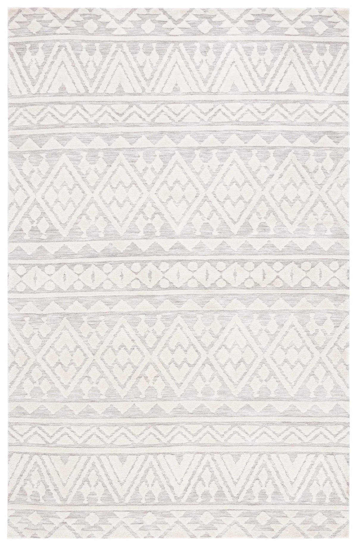 Safavieh Audrey 4'-0" x 6'-0" Rug in Grey / Ivory