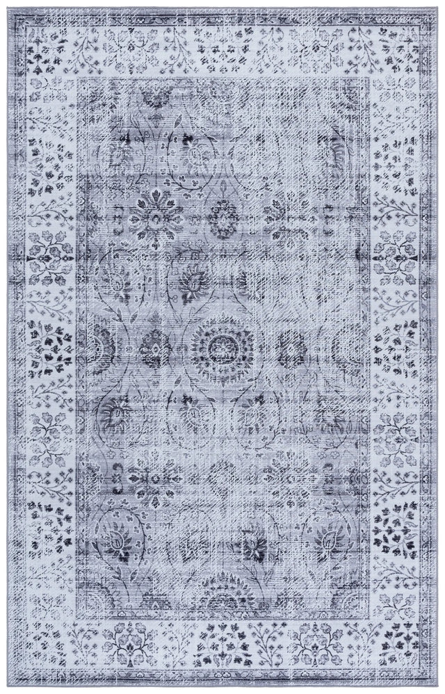 Safavieh Tucson 4'-0" x 6'-0" Rug in Dark Grey / Light Grey