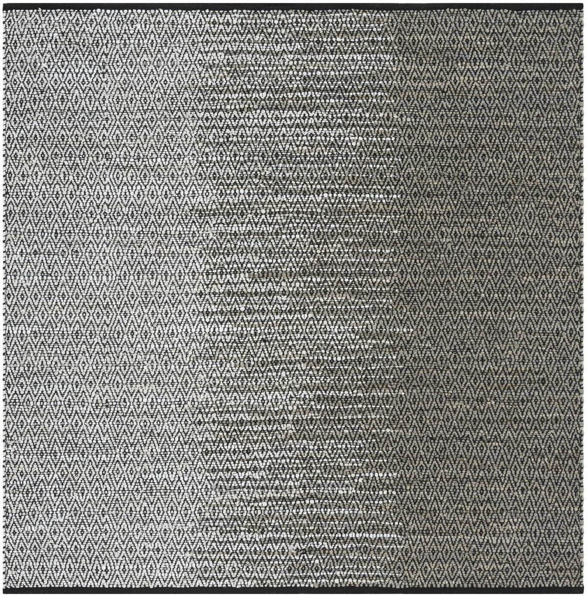 Safavieh Vintage Leather 6'-0" x 6'-0" Rug in Light Grey / Grey