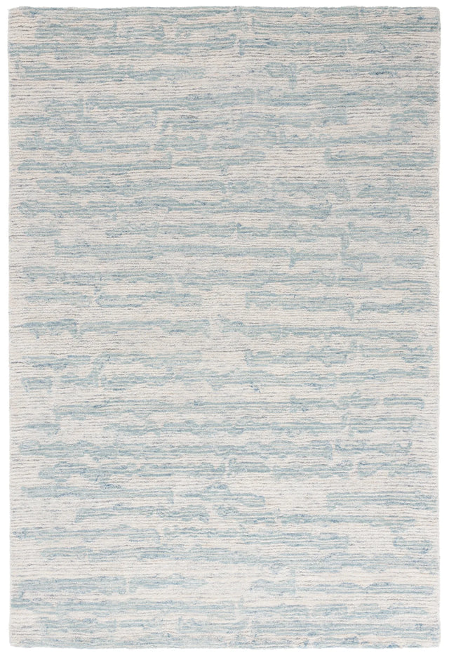 Safavieh Ebony 4'-0" x 6'-0" Rug in Ivory / Light Blue