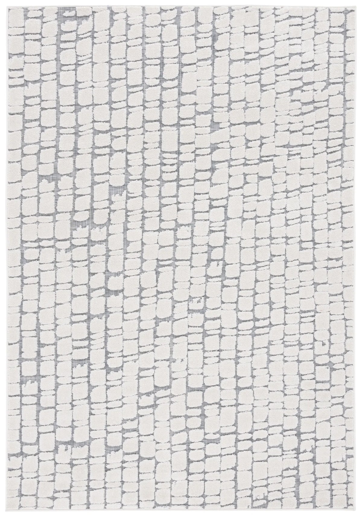 Safavieh Cabana 4'-0" x 6'-0" Rug in Ivory / Grey