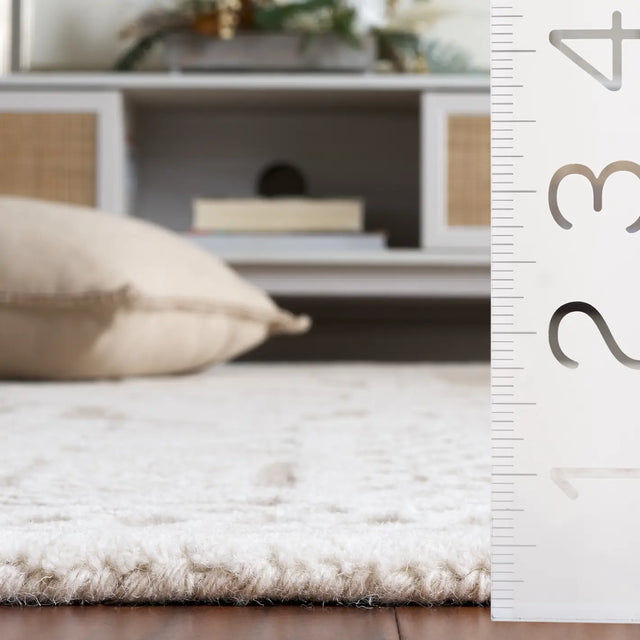 Safavieh Ebony 4'-0" x 6'-0" Rug in Beige / Ivory