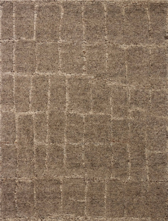 Loloi Hughes HUS-01 Taupe Rug - main flat