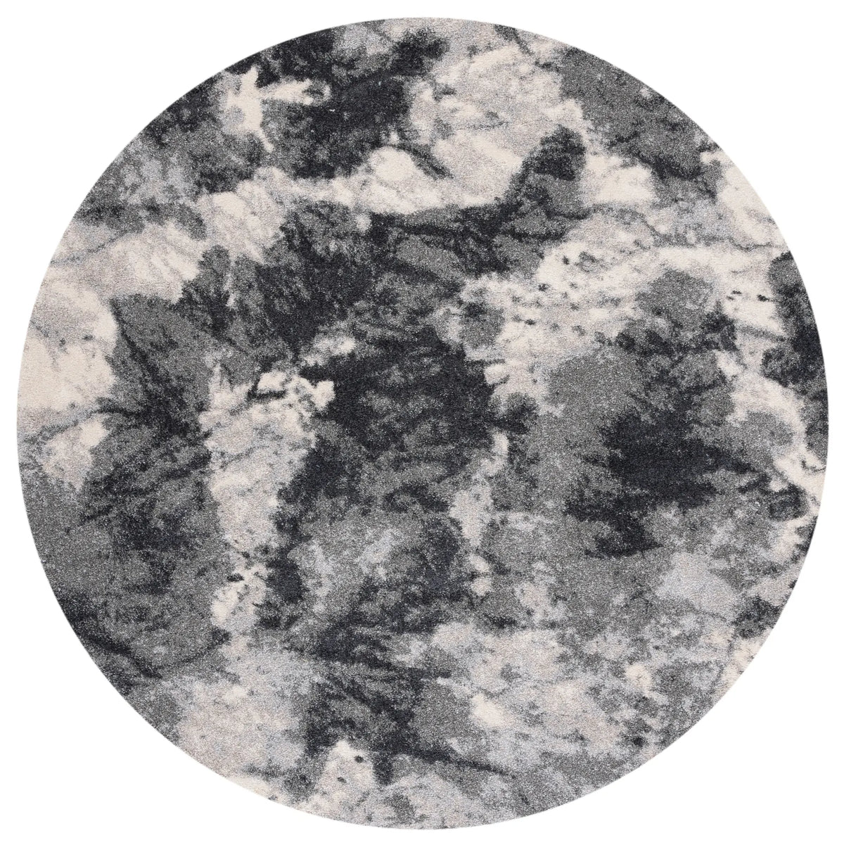 Safavieh Retro 6'-0" x 6'-0" Rug in Cream / Grey