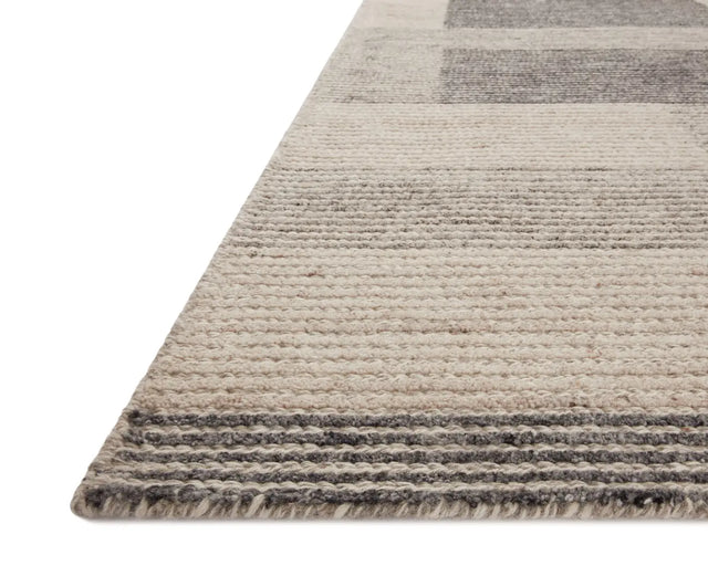 Loloi Stiles Sti-01 Dove/Ink Rug - rug corner