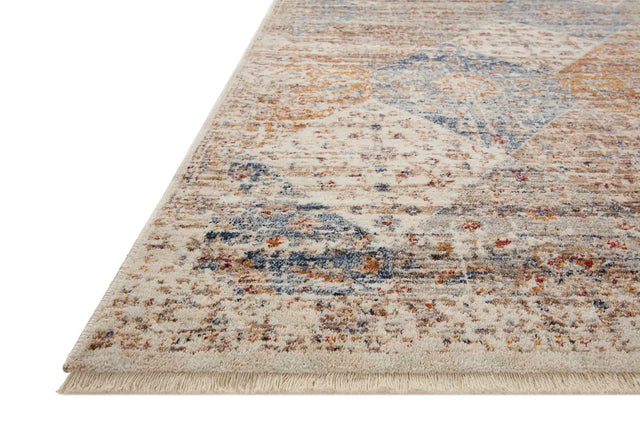 Loloi Sorrento Sor-02 Ivory/Multi Rug - rug corner