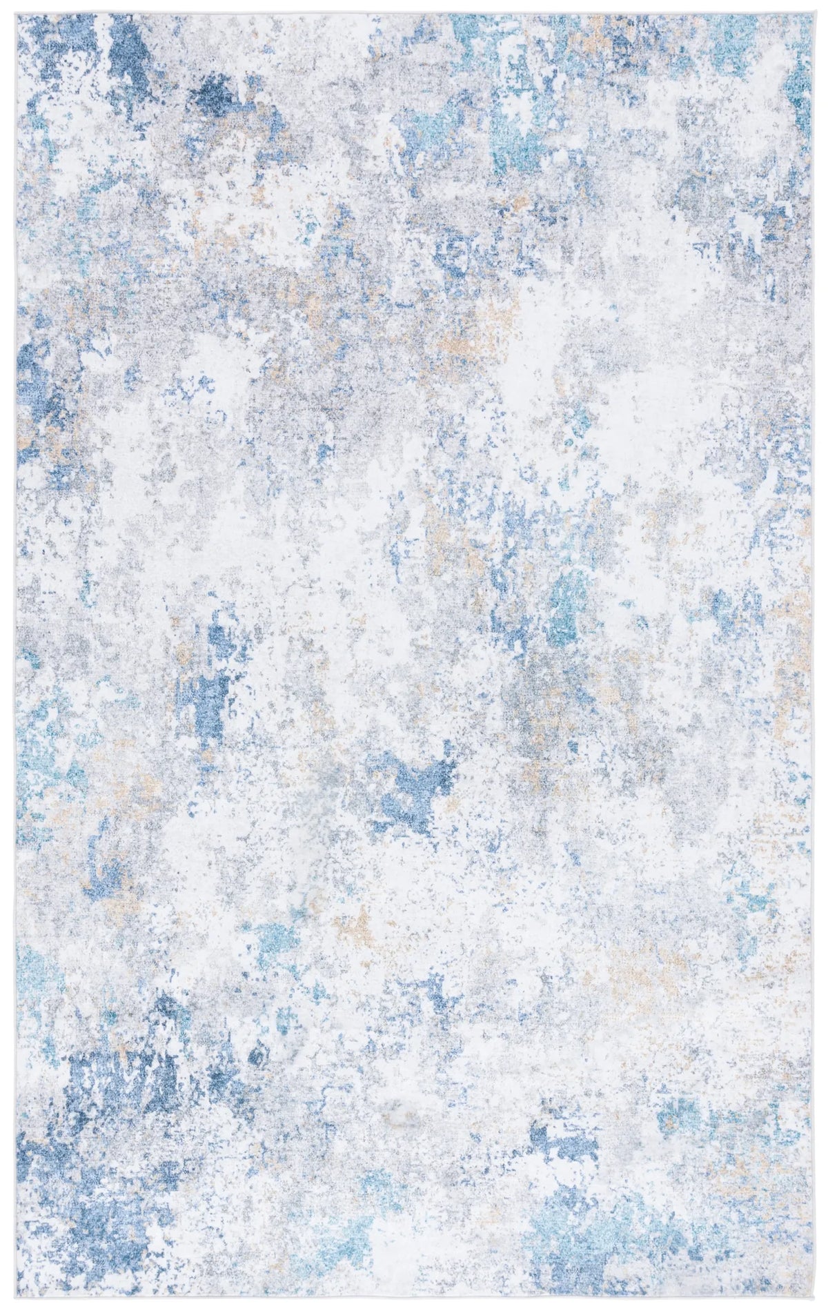 Safavieh Santa Monica 4'-0" x 6'-0" Rug in Ivory / Blue