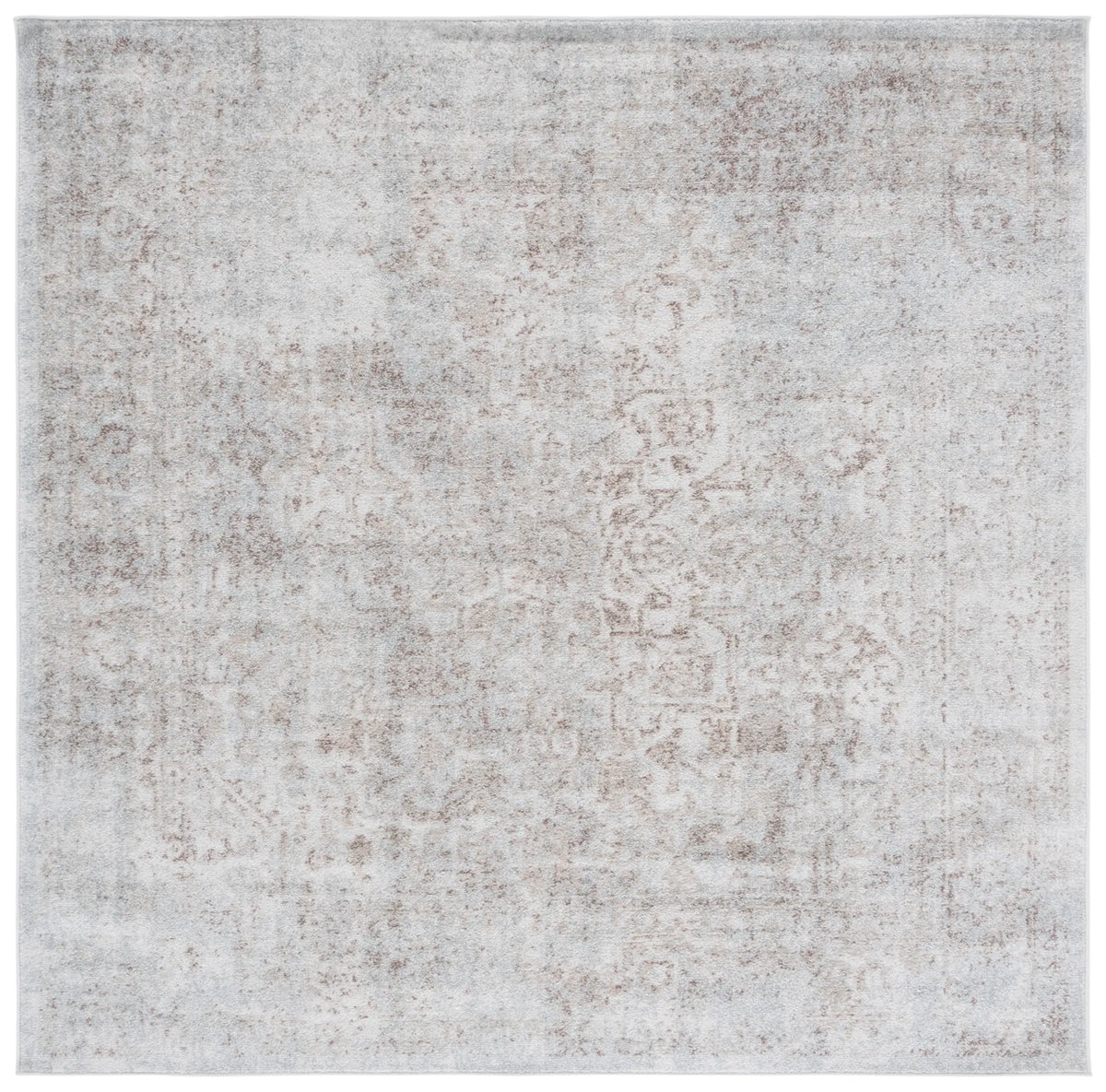 Safavieh Evoke 8'-0" x 8'-0" Rug in Ivory / Taupe