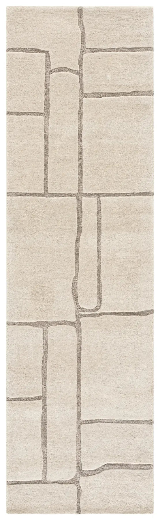 Safavieh Harvest 2'-3" x 8'-0" Rug in Beige / Silver