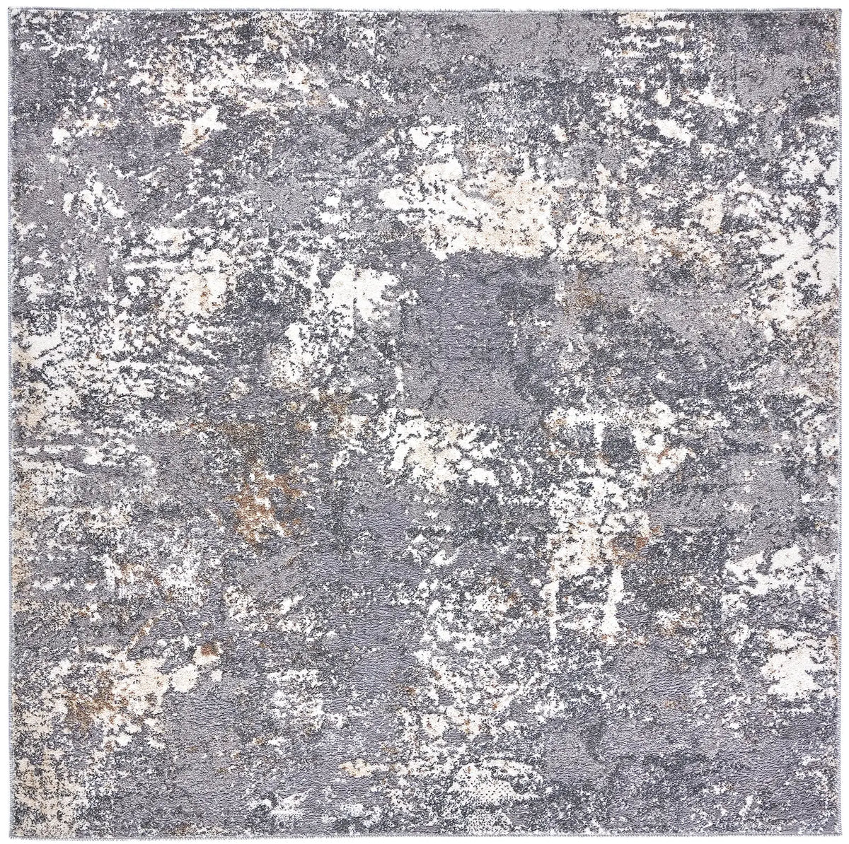 Safavieh Aston 6'-7" x 6'-7" Rug in Light Grey / Grey