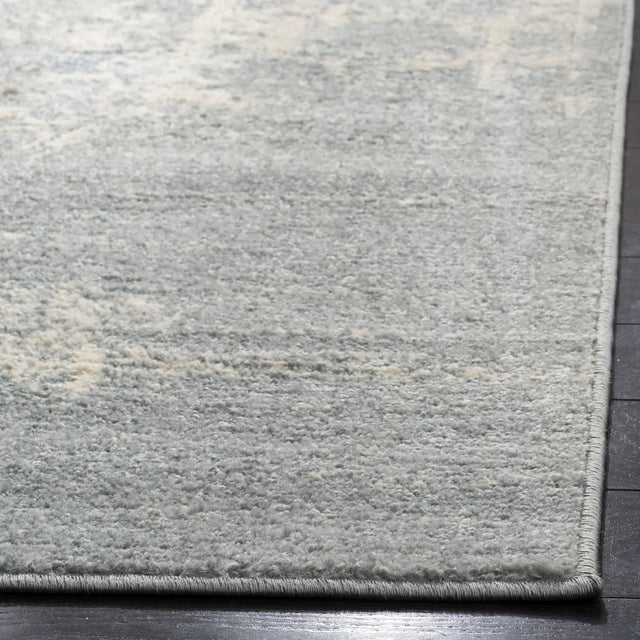 Safavieh Adirondack 4'-0" x 6'-0" Rug in Slate / Ivory