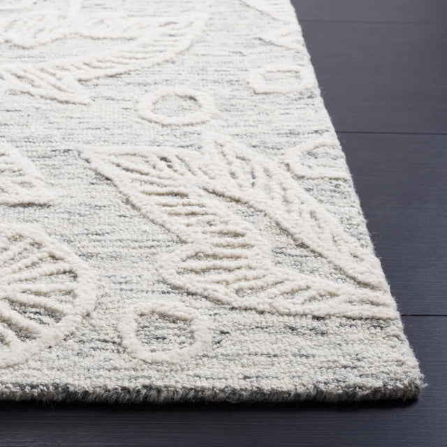 Safavieh Jardin 4'-0" x 6'-0" Rug in Grey / Ivory