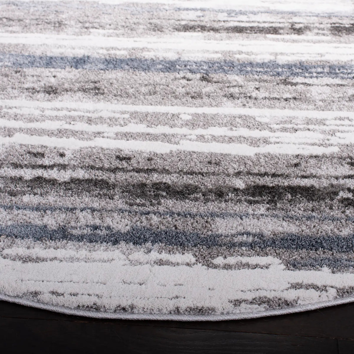 Safavieh Century 300 6'-7" x 6'-7" Rug in Grey / Blue