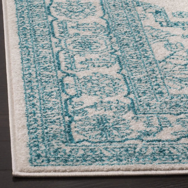 Safavieh Adirondack 4'-0" x 6'-0" Rug in Ivory / Teal