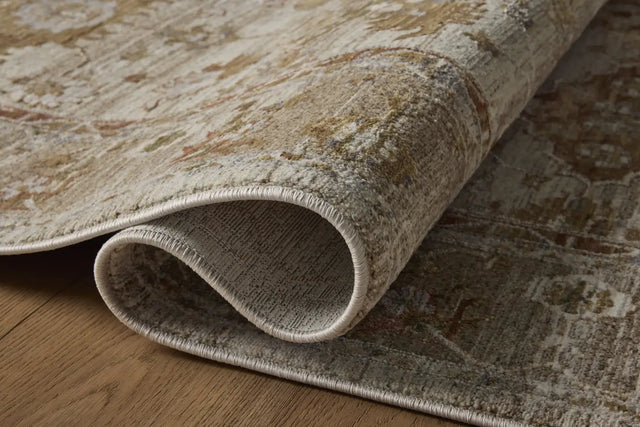 Loloi Aylin AYL-04 Pebble / Sunrise Rug - pile height