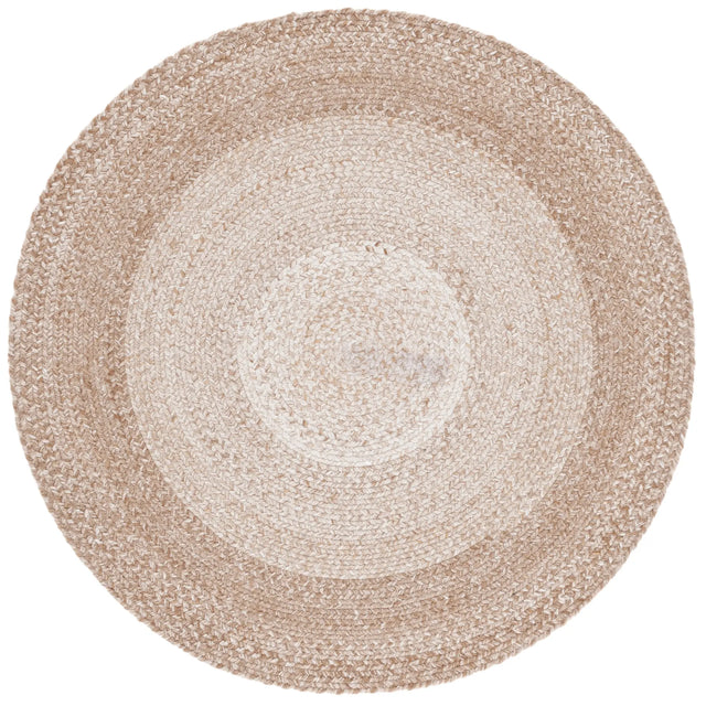 Safavieh Braided 3'-0" x 3'-0" Rug in Beige